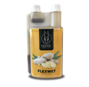 Flexwet est un complément alimentaire pour chevaux de la marque HNP-Horse Nutrition Project